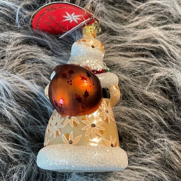 Vintage Christopher Radko Christmas in the Forest Ornament NWT - Picture 7 of 7